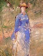Edouard Manet Woman among the Plants Spain oil painting artist